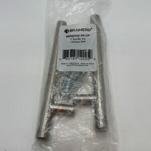 Brainerd BAR076W-SS-CP 3inch Steel Bar Pull Cabinet Stainless Steel Qty 2 Pulls